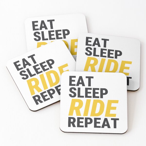 Item preview, Eat Sleep Ride Repeat - Cycling Lifestyle Sticker_Alternative designed and sold by KarlMast.