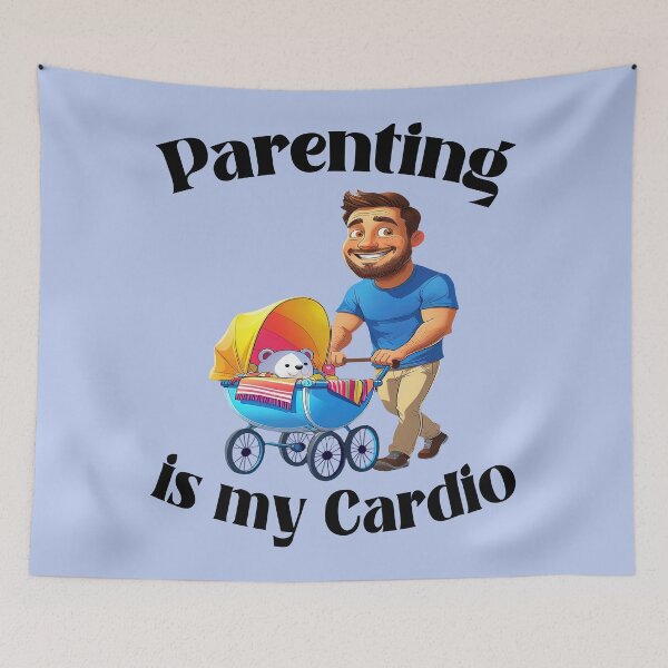 Item preview, Parenting Is My Cardio 2 designed and sold by DigitalandPhoto.
