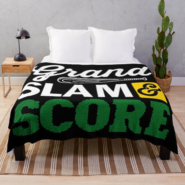 Item preview, Grand Slam & Score - Bold Baseball Wordplay Design designed and sold by GabrieSketcham.