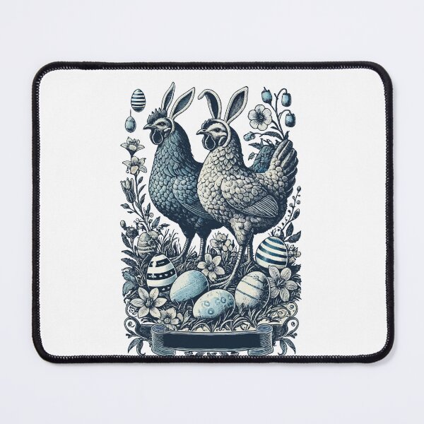 Item preview, Easter Retro Chickens Easter Bunny Chicken designed and sold by LuminOrb.