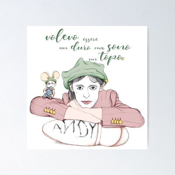 Item preview, Lucio Corsi And Mouse  designed and sold by osgoodeco.