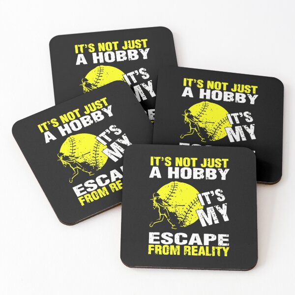 Item preview, Softball Escape - Bold Motivational Sports Design designed and sold by miaa-artistshop.