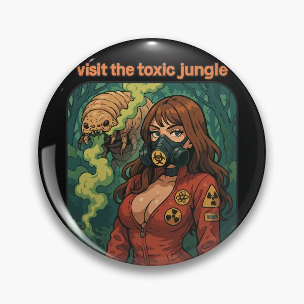 Item preview, Visit The Toxic Jungle Creepy  designed and sold by TomFrontierArt.