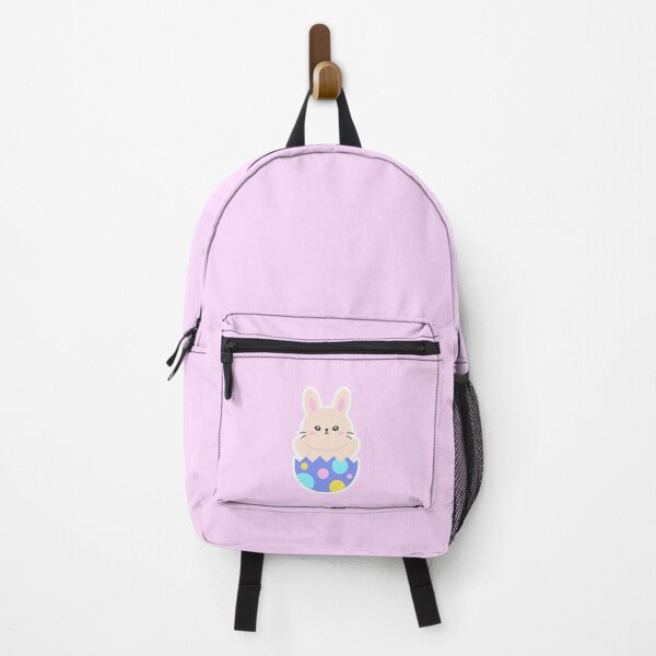 Item preview, Kawaii Bunny Popping Out of Easter Egg – Cute Pastel Sticker designed and sold by BubiStudio.