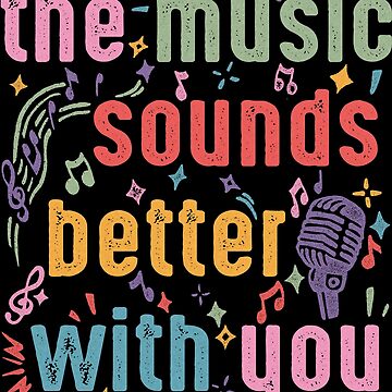 Artwork thumbnail, The music sounds better with you by v-nerd