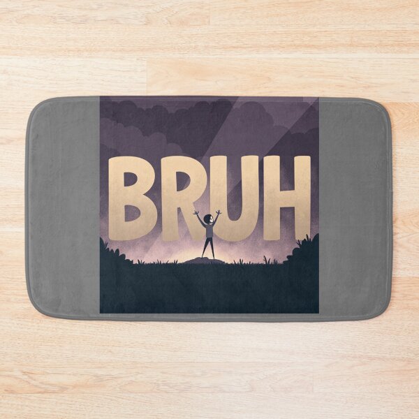 Item preview, BRUH Moment Night Dramatic Youth designed and sold by Lucky Dog Merch.