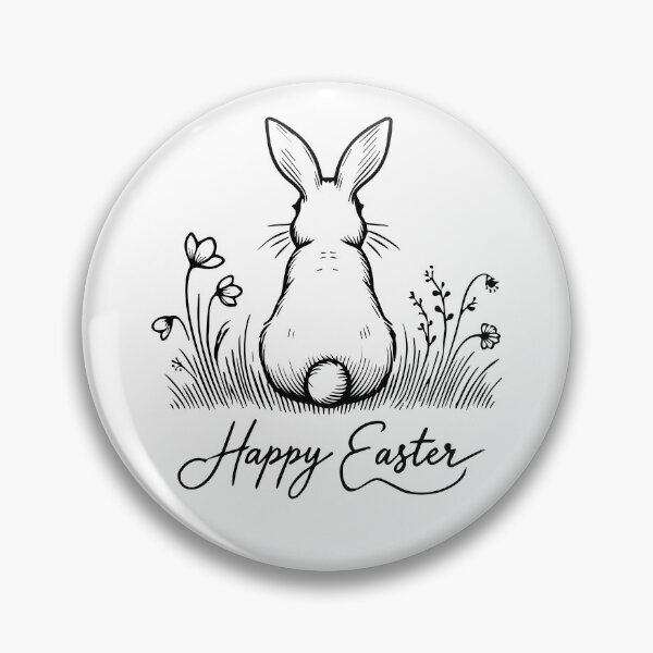 Item preview, Easter Retro Bunny Vintage Cottagecore Aesthetics designed and sold by LuminOrb.