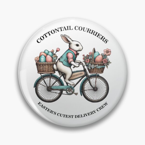 Item preview, Ostern Cottontail Courriers Vintage Retro Look designed and sold by LuminOrb.