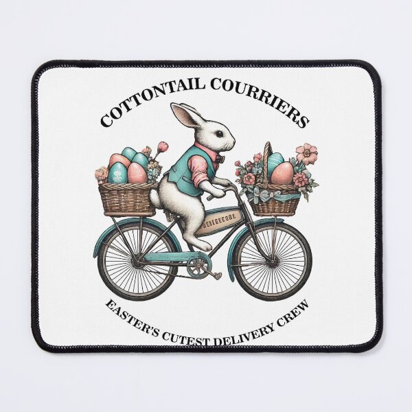Item preview, Ostern Cottontail Courriers Vintage Retro Look designed and sold by LuminOrb.