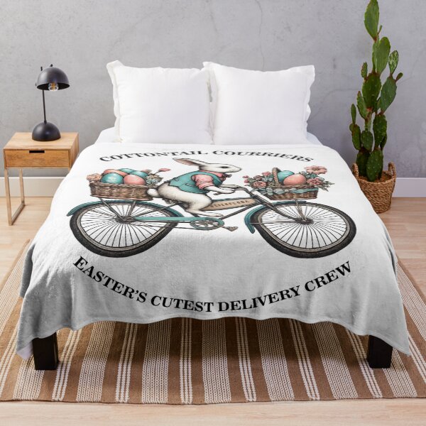 Item preview, Ostern Cottontail Courriers Vintage Retro Look designed and sold by LuminOrb.