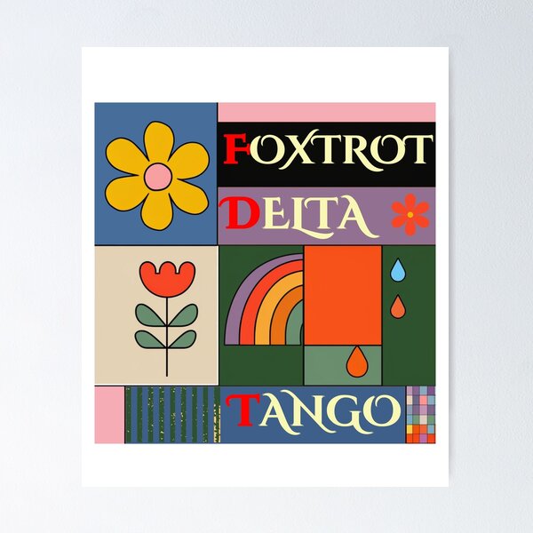 Item preview, Foxtrot Delta Tango - Abstract Subtle FDT designed and sold by Npapin.
