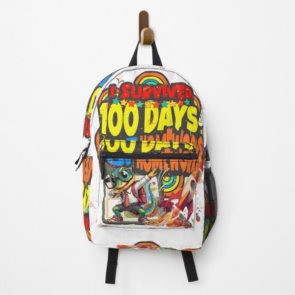 Item preview, I survived 100 Days Of Homeworks : Chameleon designed and sold by Eksama Design.