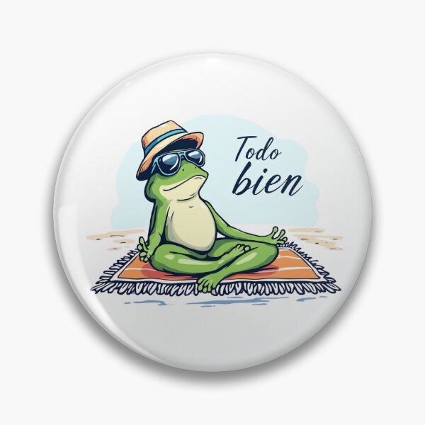 Item preview, “All is well” t-shirt with a Zen frog – calm and fun design designed and sold by StormArte.