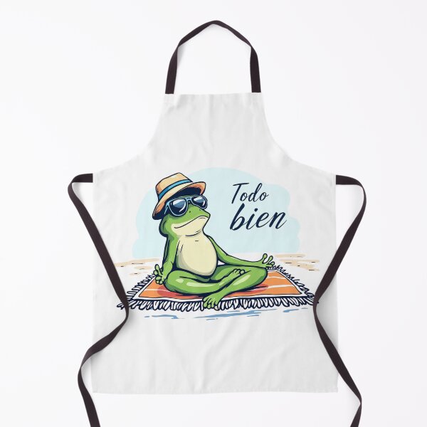 Item preview, “All is well” t-shirt with a Zen frog – calm and fun design designed and sold by StormArte.