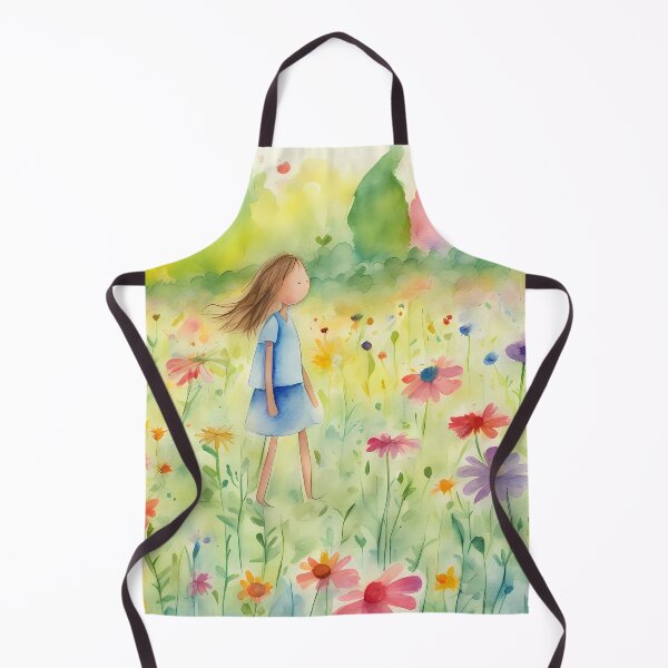 Item preview, Child on Summer Meadow designed and sold by CalmnessbyChoice.