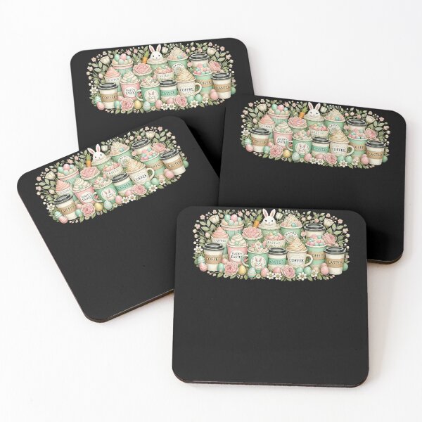 Item preview, Easter Coffee Lovers Easter Bunny Coffee Drinkers designed and sold by LuminOrb.