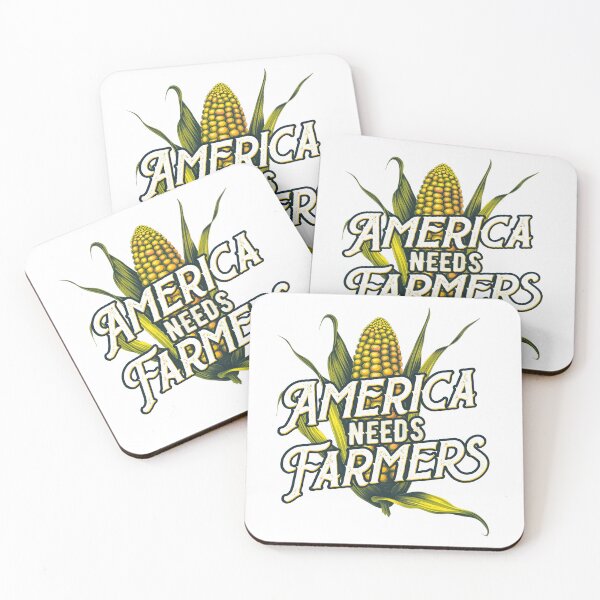 Item preview, Corn America Needs Farmers designed and sold by Wild-Co.