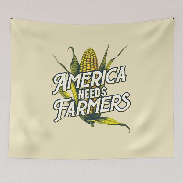 Item preview, Corn America Needs Farmers designed and sold by Wild-Co.