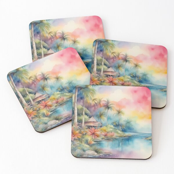 Item preview, Rainbow Tropical Paradise designed and sold by CalmnessbyChoice.