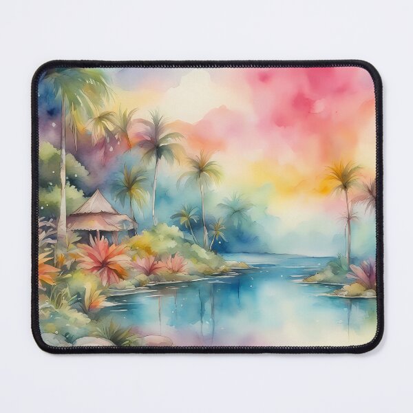 Item preview, Rainbow Tropical Paradise designed and sold by CalmnessbyChoice.