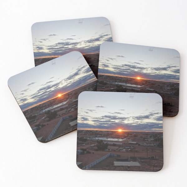 Item preview, Sunset Over Coober Pedy Outback designed and sold by zenjiinspired.