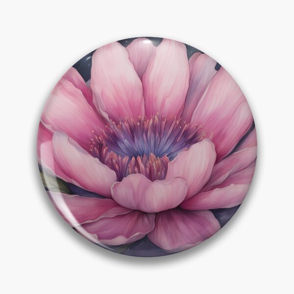 Item preview, Pink Full Moon Flower designed and sold by CalmnessbyChoice.
