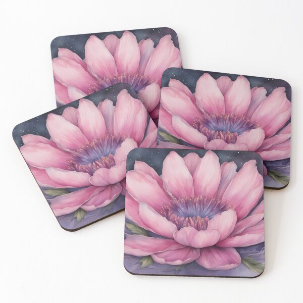 Item preview, Pink Full Moon Flower designed and sold by CalmnessbyChoice.