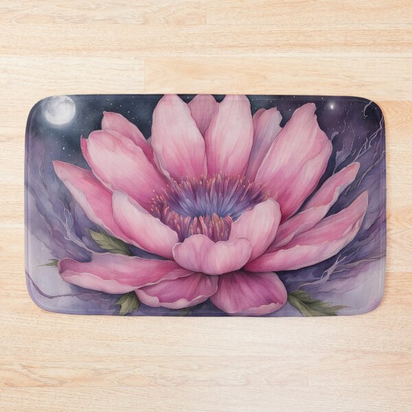 Item preview, Pink Full Moon Flower designed and sold by CalmnessbyChoice.