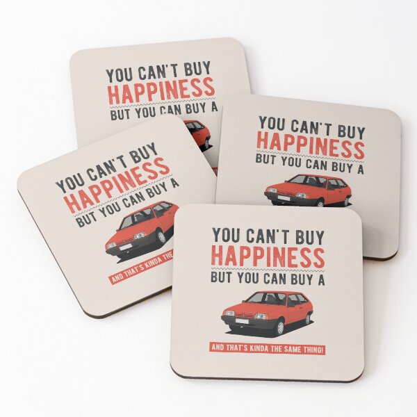 Item preview, You can't buy Happiness, but you can buy a Lada Samara, and that's kinda the same thing. designed and sold by knappidesign.