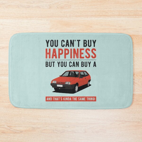Item preview, You can't buy Happiness, but you can buy a Lada Samara, and that's kinda the same thing. designed and sold by knappidesign.