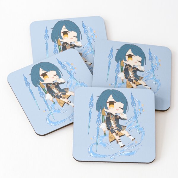 Item preview, Cute Genshin Impact Xingqiu designed and sold by rireirireika.