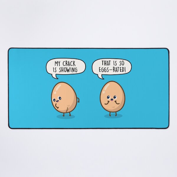 Item preview, My Crack is Showing - That is so Eggs-rated! designed and sold by LEFDDesigns.
