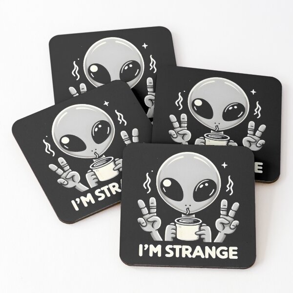Item preview, "I'm Strange" designed and sold by JacquiTaylorArt.