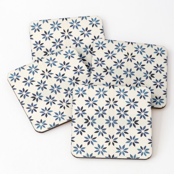 Item preview, Blue Blossom Repeat Harmony designed and sold by Hadamundo.