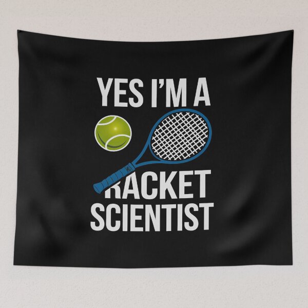 Artikelvorschau, Tennisspieler - Ja, ich bin ein Schlägerwissenschaftler, Tennistrainer-Geschenk entworfen und verkauft von SlocifieShop.