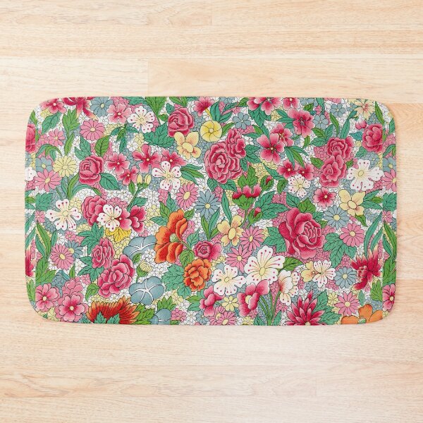 Item preview, Colorful floral print of Chinese ornaments by Owen Jones from 1867 designed and sold by celiacreatec.