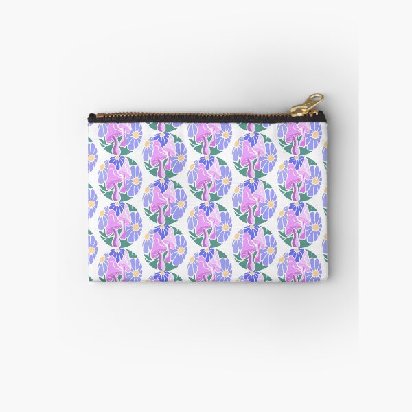 Item preview, Magic garden mushroom with daisy flowers retro style festival designed and sold by interico88.