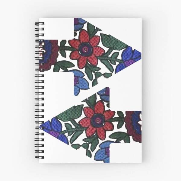 Item preview, Two reversible horizontal arrows with floral pattern designed and sold by ZorianArt.