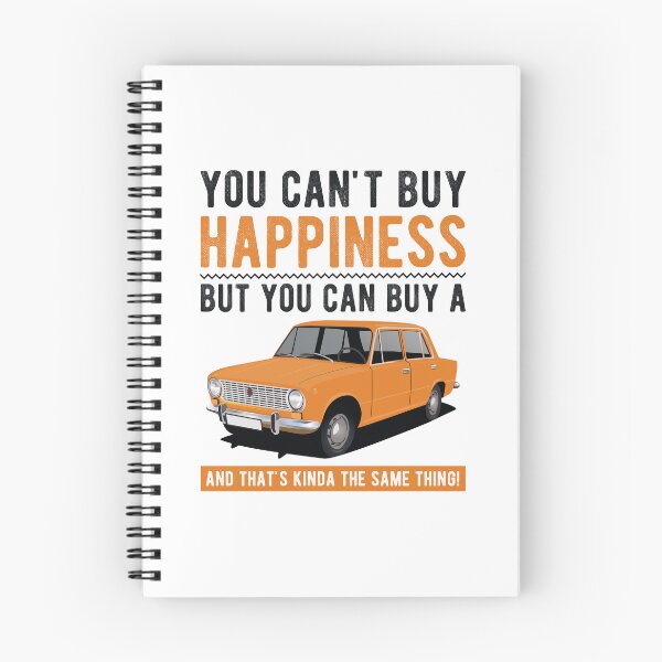 Item preview, You can't buy Happiness, but you can buy a Lada 1200, and that's kinda the same thing. designed and sold by knappidesign.