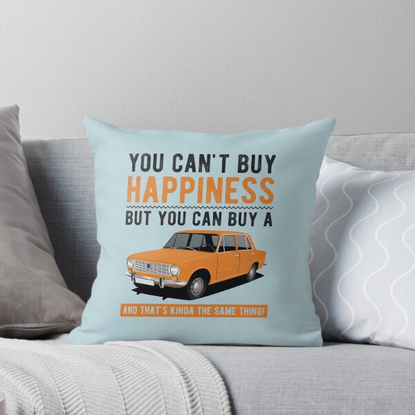 Item preview, You can't buy Happiness, but you can buy a Lada 1200, and that's kinda the same thing. designed and sold by knappidesign.