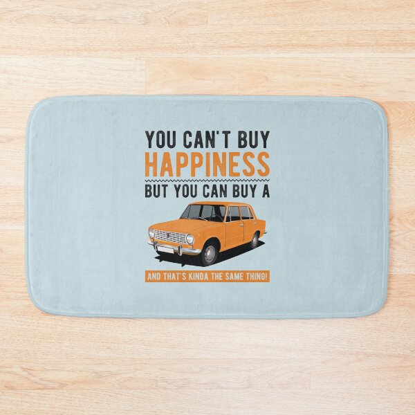 Item preview, You can't buy Happiness, but you can buy a Lada 1200, and that's kinda the same thing. designed and sold by knappidesign.