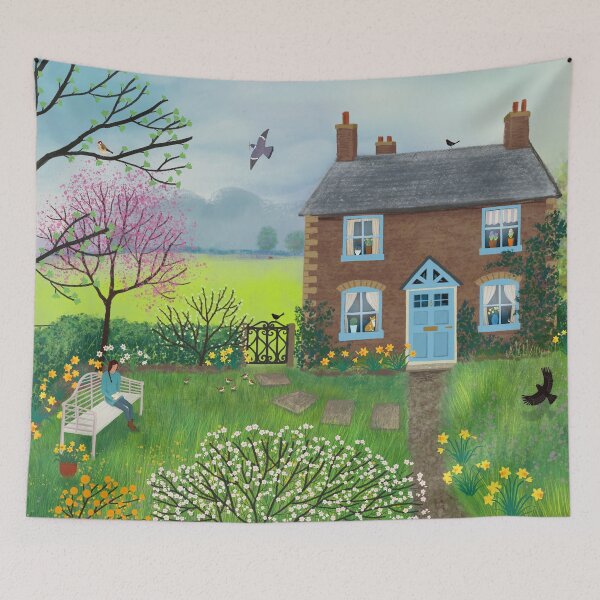 Item preview, Sitting in the Spring Sunshine designed and sold by Jo Grundy.