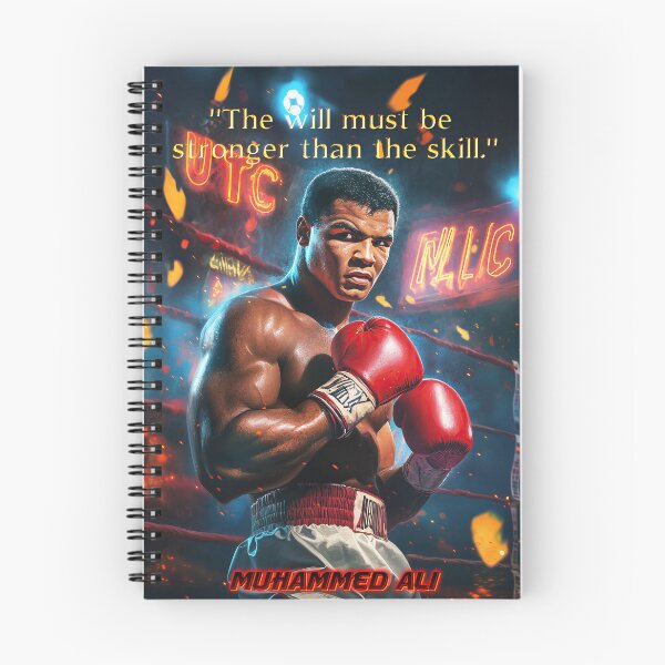 Item preview, Famous Boxing Man Inspirational Quote designed and sold by TheArtistOf2022.