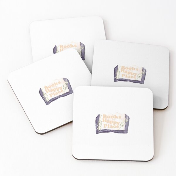 Item preview, Books are my happy place designed and sold by Harpley Design Studio.