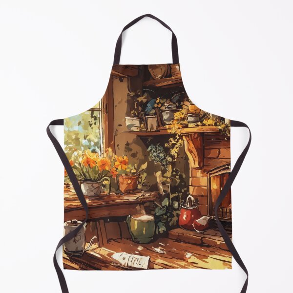 Item preview, Cozy Hearth: A Sunlit Cottage Interior Scene designed and sold by REPTISLAV.