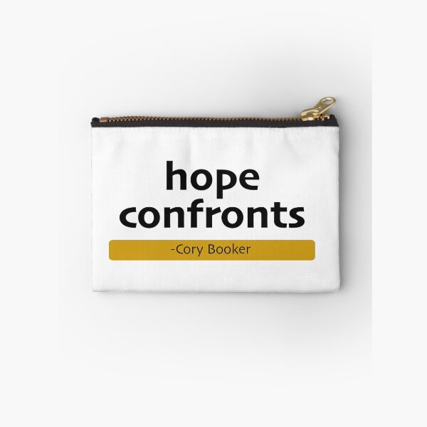 Artikelvorschau, Hope Confronts - Cory Booker Quote entworfen und verkauft von Alla-Creates.