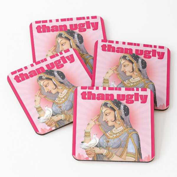 Item preview, Better Late Than Ugly – Desi Diva Energy designed and sold by Fanfandom Studio.