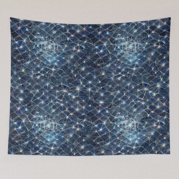 Item preview, Intricate Geometric Network, Abstract Design designed and sold by CoolPixels.