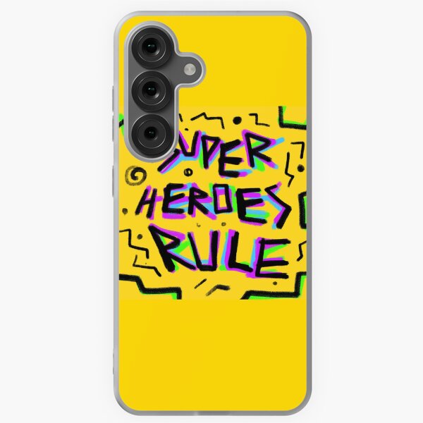 Item preview, Superheroes Rule designed and sold by kidzmerchworld.