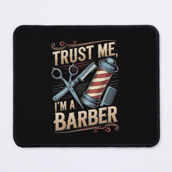Item preview, Trust Me, I'm A Barber Barber Joke designed and sold by DomTeesHaven.